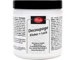 Decoupage Kleber + Lack