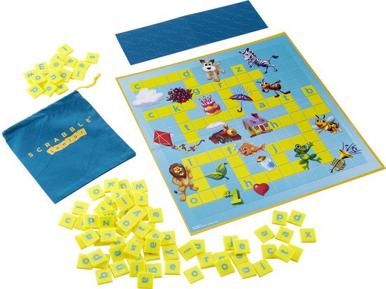 Mattel Games Scrabble Junior - Familie bordspel - Nederlandse editie