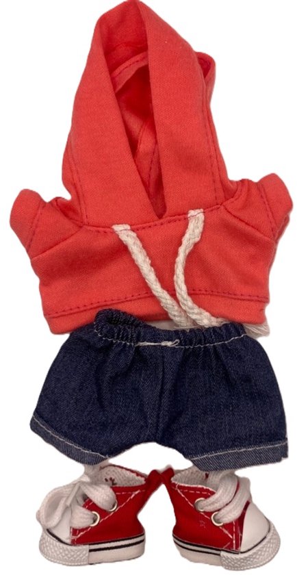 Kleding Voor 17 Cm Labubu Pop, Schattige Doe Het Zelf Outfits
