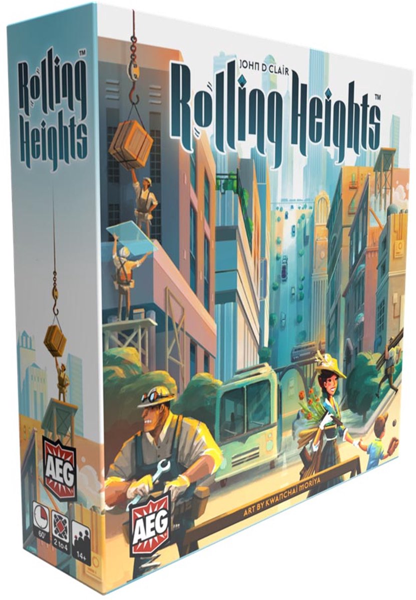 Rolling Heights - Bordspel - Engelstalige Versie - Alderac Entertainment Group