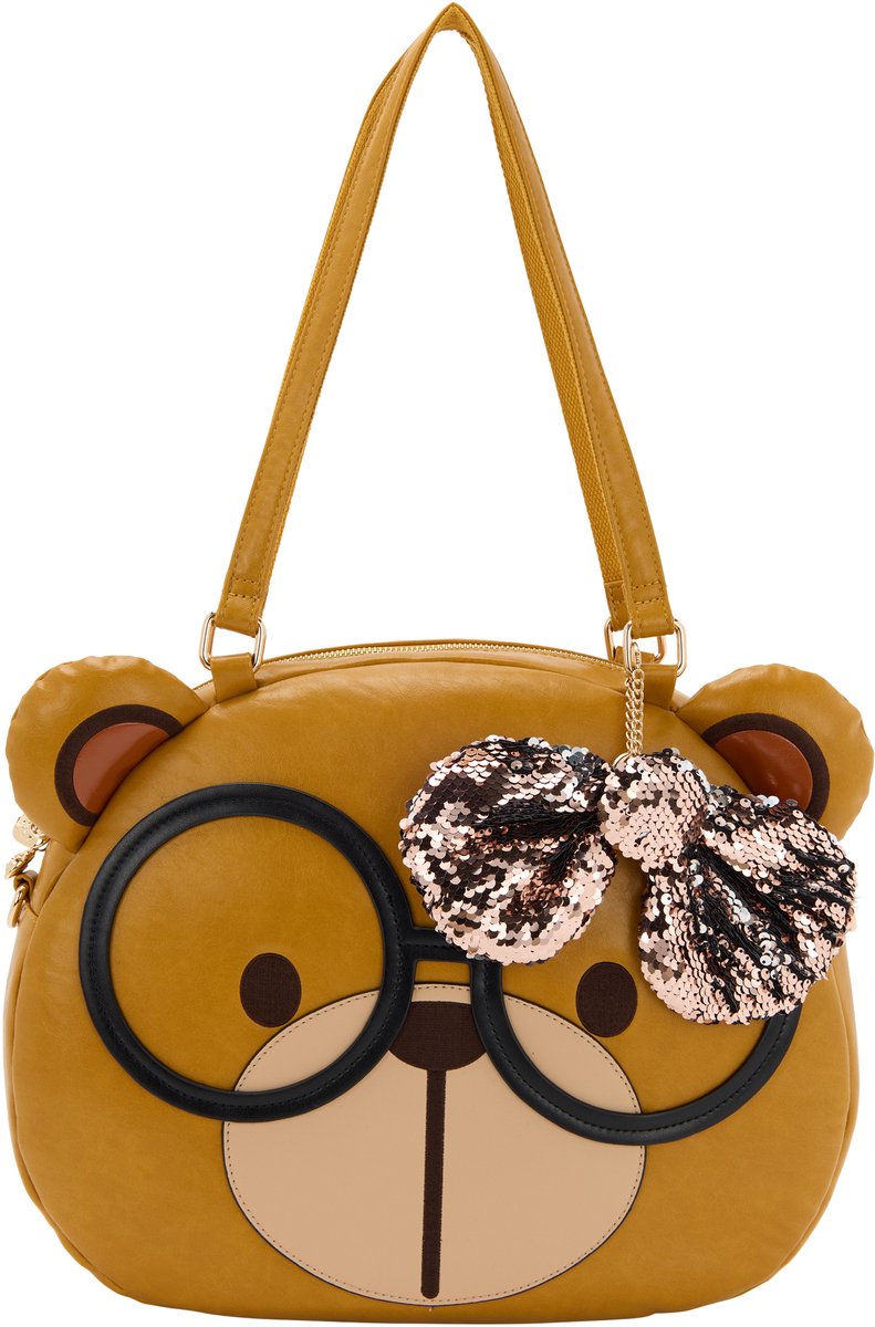 myMo pop Cream Bear handtas handtas