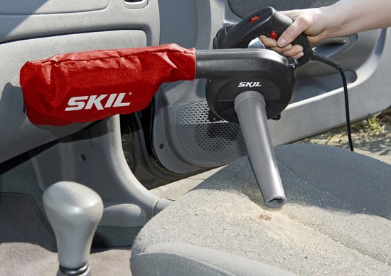 SKIL Blazer 620W - Stofblazer - Bladblazer - Handblazer - Krachtig & Compact - Met Vergrendelknop - Inclusief Mondstuk & Stofzak - Skil 8600 AA van SKIL — afbeelding 3