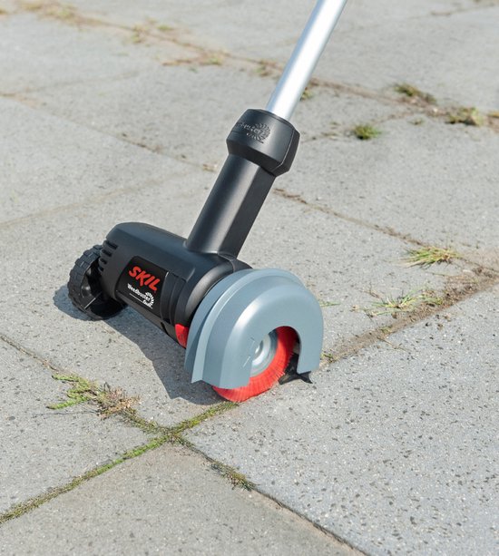 SKIL Nylon Onkruidborstel - Set met 2 Nylonborstels - Borstelset - Geschikt voor Elektrische Onkruidborstel - Voegenborstel - Voegenreiniger - Onkruidverwijderraars - Geschikt voor Skil 0600 & 0700 - Skil 2610Z02973 van SKIL — afbeelding 4