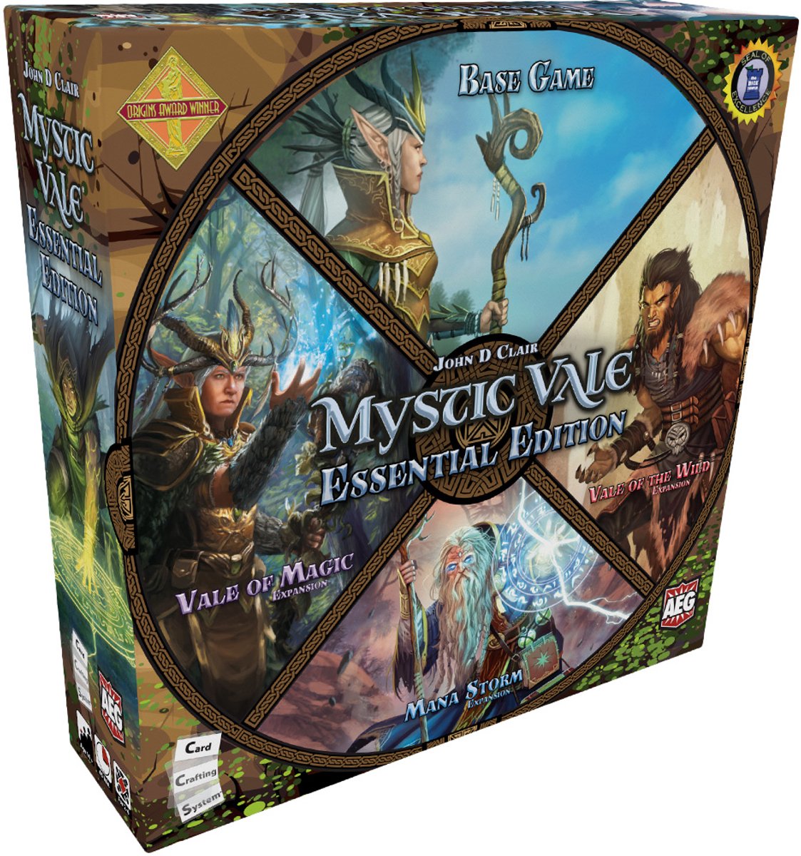 Mystic Vale Essential Edition - Strategisch kaartspel - Engelstalige versie