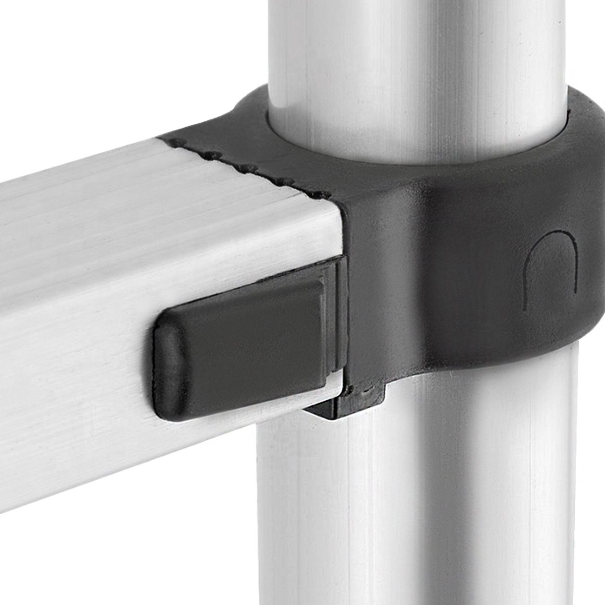 Telescopische Ladder - Telescopische Vouwladder - Werkhoogte - Aluminium - Geschikt voor Particulier en Professioneel Gebruik - Telescopische Vouwladder - Max. Belasting 150 kg – foto 2
