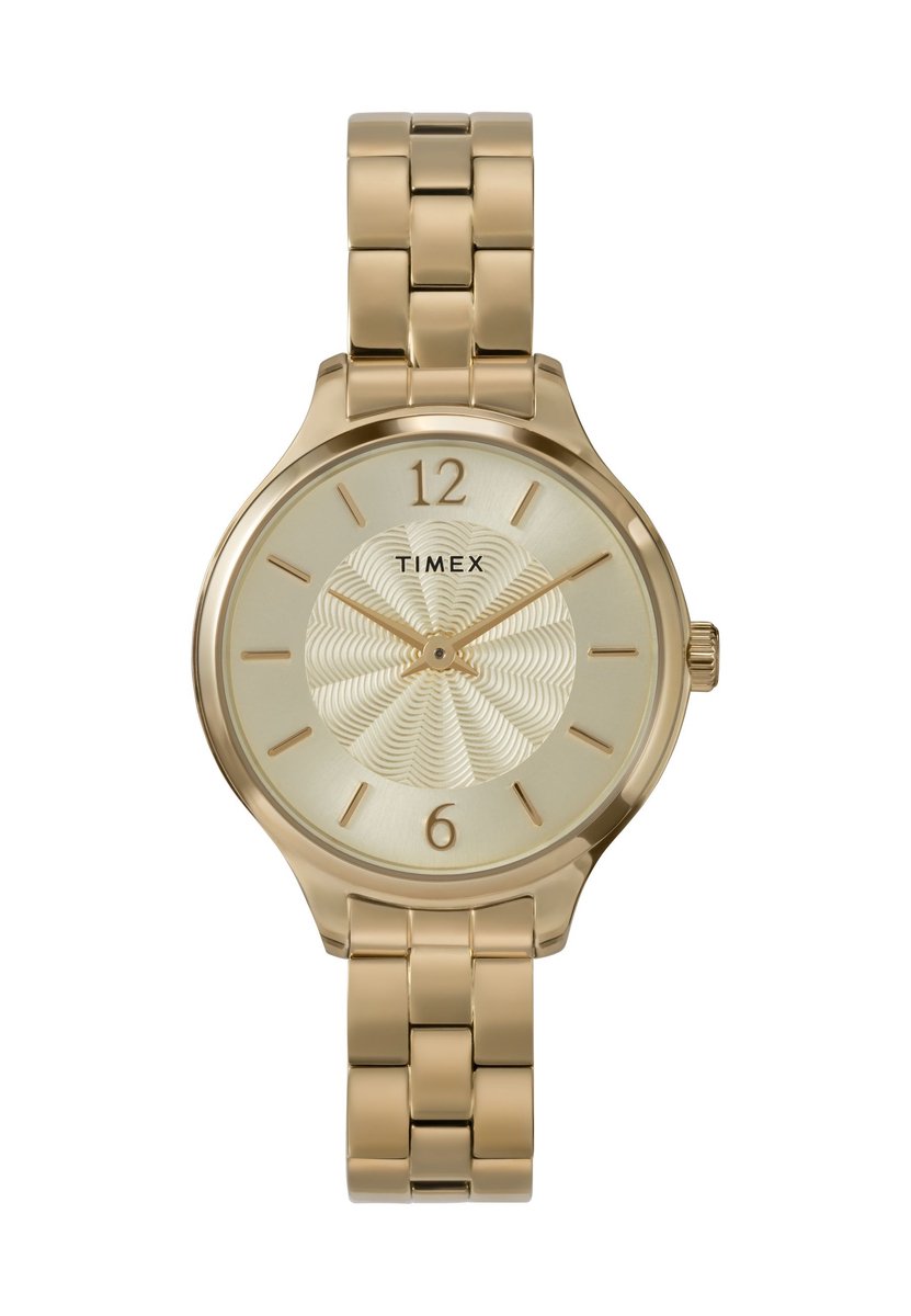 Timex Peyton Quartz Analoog Horloge Gouden Toon Kast: 100% Loodarm Messing | Armband: 100% Roestvrij Staal 32 TW2W98100AJ, TW2W98200AJ, TW2W98400AJ