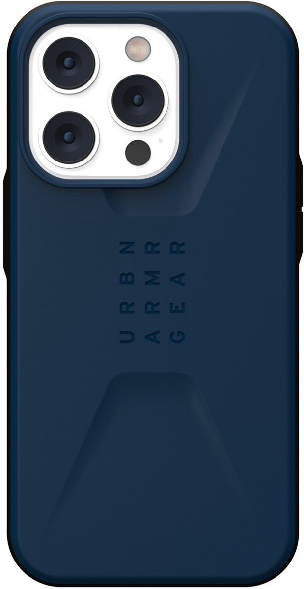 UAG Civilian Backcover magnetische ring iPhone 14 Pro hoesje - Mallard