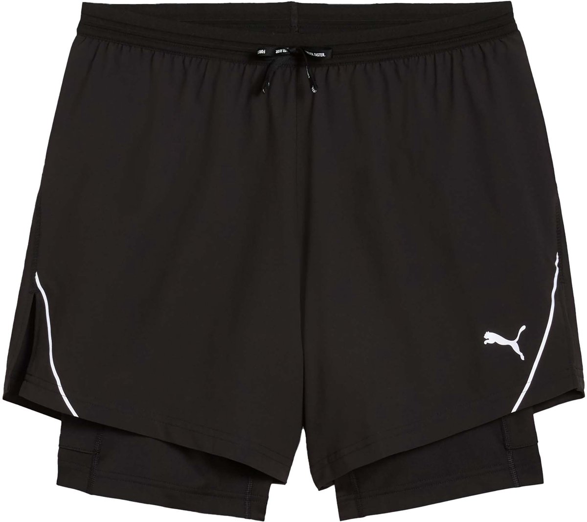 Korte Broek Puma M Run Ultraweave 2 In1 5 Short Sportswear Volwassen Zwart