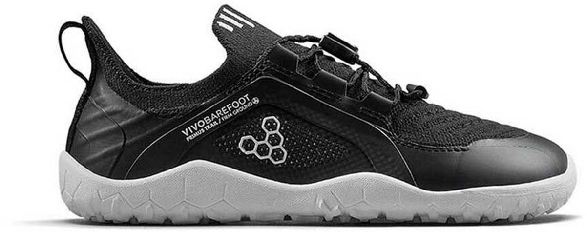 Vivobarefoot Primus Trail Knit Fg Barefoot Kids Trailschoenen Zwart EU 31 Kinderen