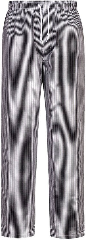 Pantalon de cuisine Portwest Bromley C079 - Carreaux Zwart - 4XL