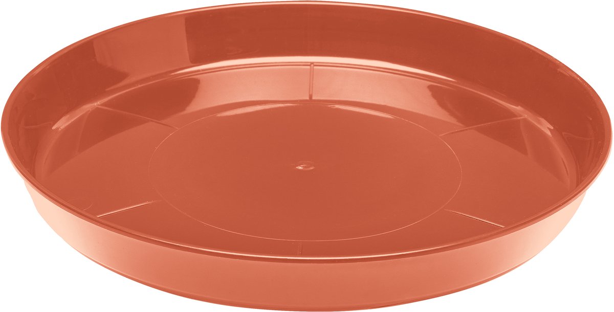 Garronda Ronde Bloempot Onderzetter – 1 stuk – Terracotta - ⌀ 30cm H=4,5cm - GD-NIC-PotBase108