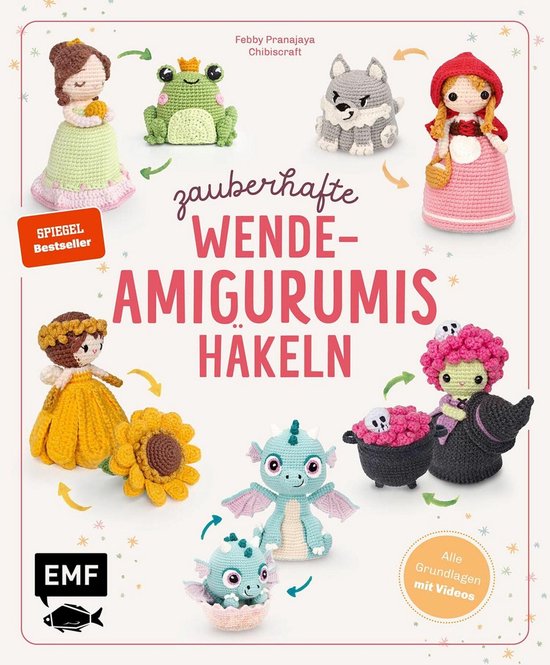Zauberhafte Wende-Amigurumis häkeln mit @chibiscraft - cover