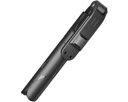 Statief Selfie Stick Mobiele Telefoon Live Streaming Accessoire Draagbaar Vergrendelingsmechanisme Zwart