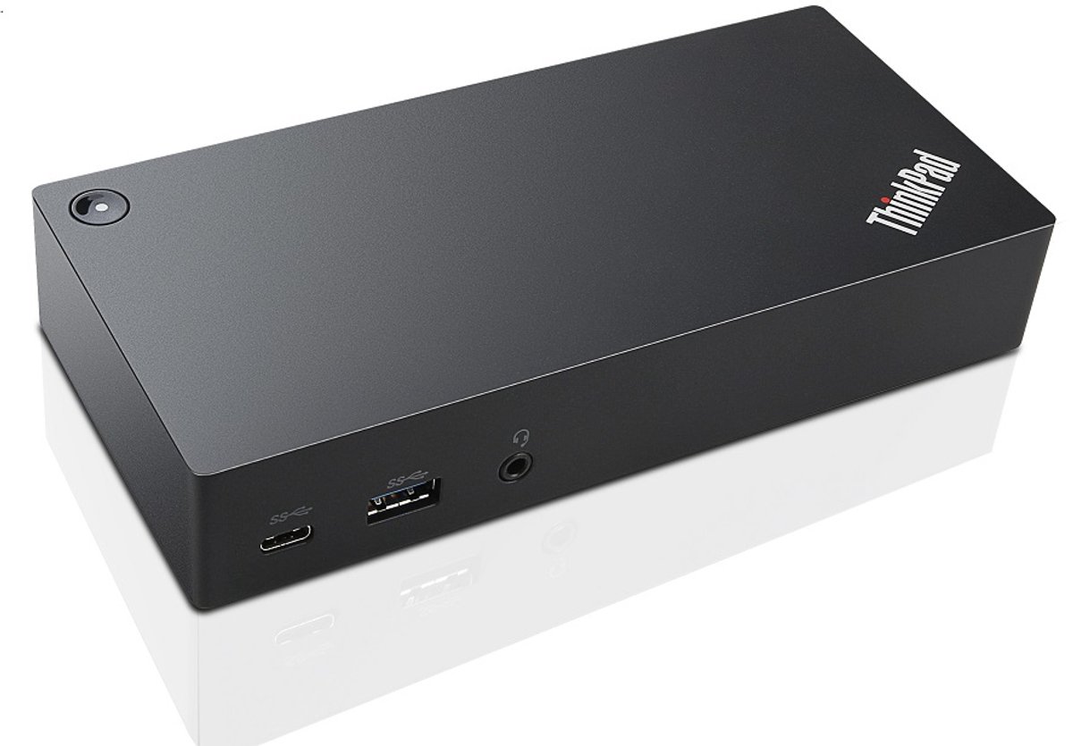 Lenovo ThinkPad USB-C Bedraad USB 3.2 Gen 1 (3.1 Gen 1) Type-C Zwart