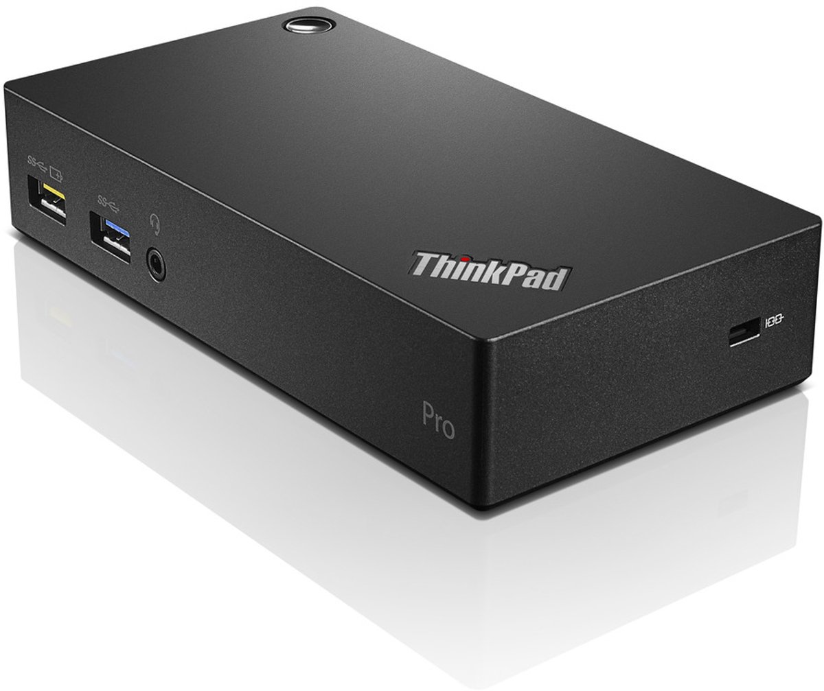 Lenovo ThinkPad USB 3.0 Pro Dock EU Bedraad USB 3.2 Gen 1 (3.1 Gen 1) Type-A Zwart