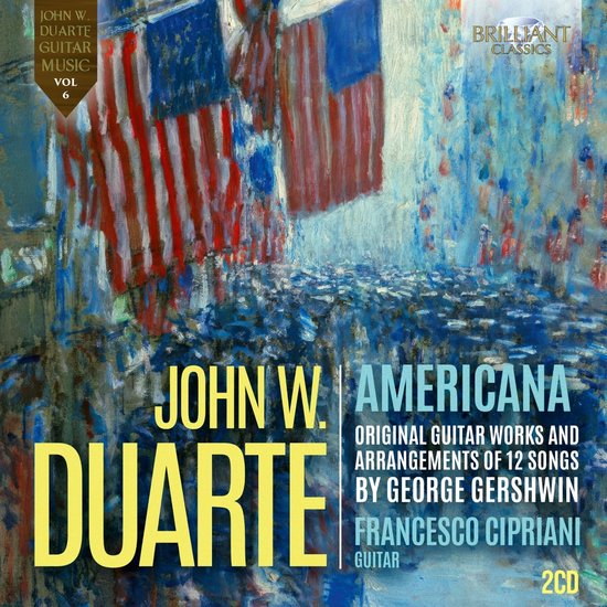 Francesco Cipriani - Duarte: Americana: Original Guitar Works And Arrangements Of 12 Songs By George Gershwin (2 CD)