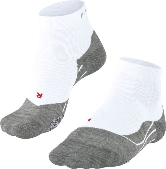 FALKE PL4 Short damessokken kort - wit (white-mix)