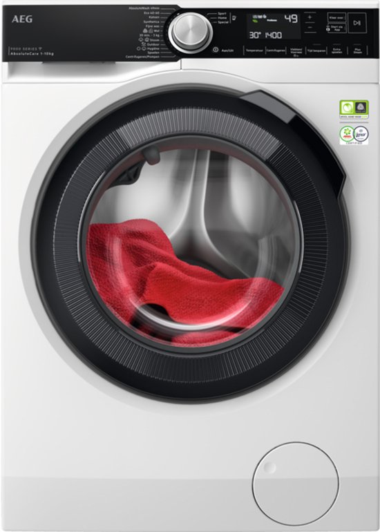 AEG LR9HAMBURG EcoLine 9000 serie Absolutecare® - Wasmachine - 10 kg - Wit