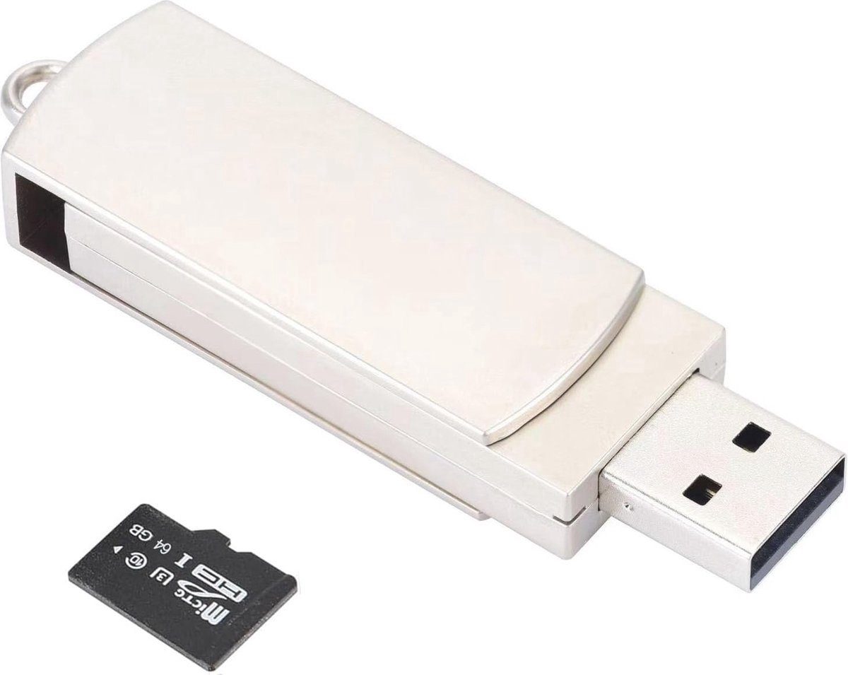 WNHB® Digitaal dicteerapparaat 64GB geheugen - opnameapparaat met spraakherkenning - professioneel voor vergaderingen en interviews