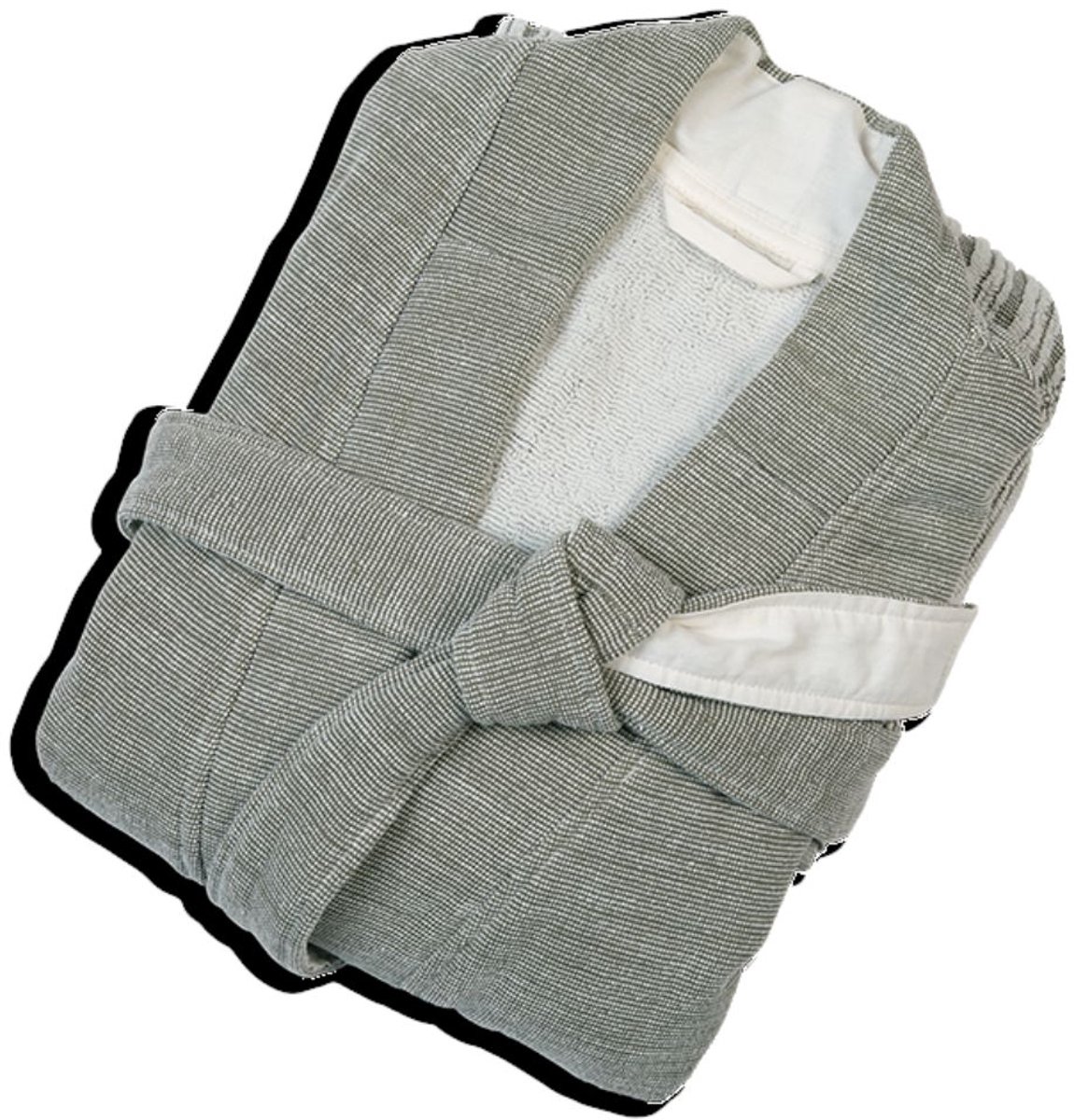 kayori Meguro Badjas - Unisex - Biologisch Katoen - Groen - S - Lang
