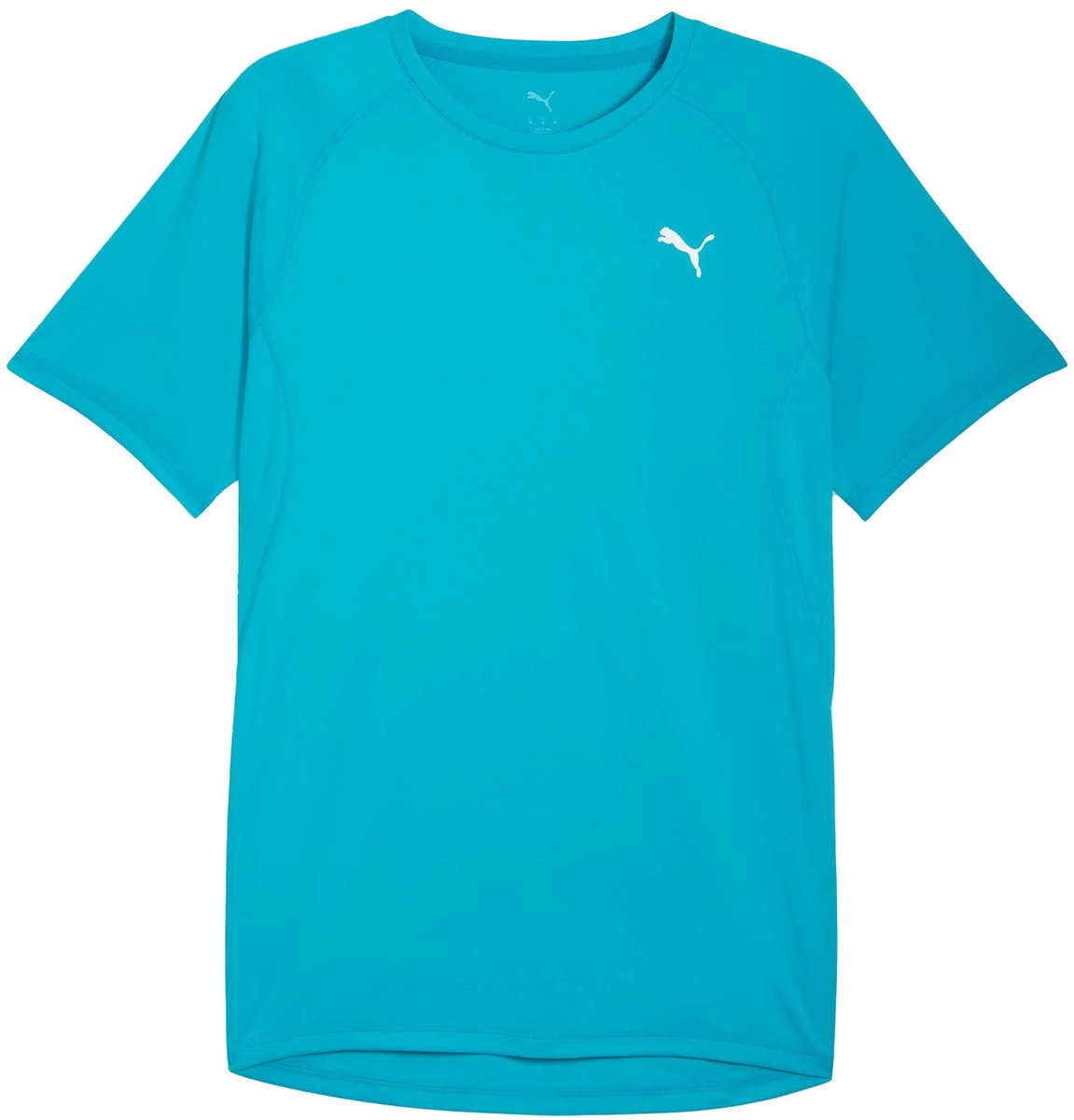 Puma M Run Velocity T-Shirt Poly Sportswear Volwassen Blauw