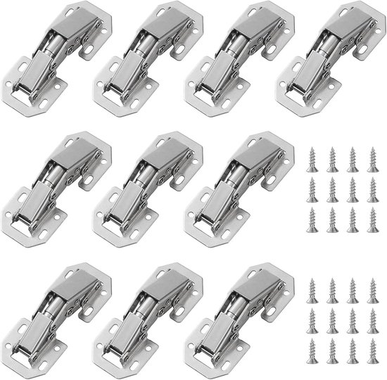 4/6/8/16pcs Scharnier Reparatie Plaat Roestvrij Stalen Kast Meubels Lade Scharnier Reparatie Plaat met montage Schroeven – koop de beste producten in de online winkel