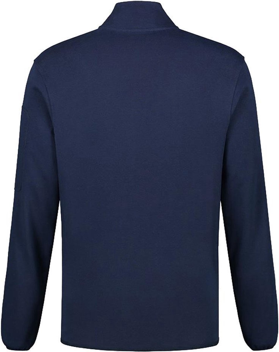 Santino Berlin Sweatvest lange mouwen +Rits - Antraciet - S