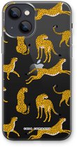 Case Company® - Coque iPhone 13 Mini - Léopard - Coque souple pour téléphone - Protection intégrale et bord d'écran