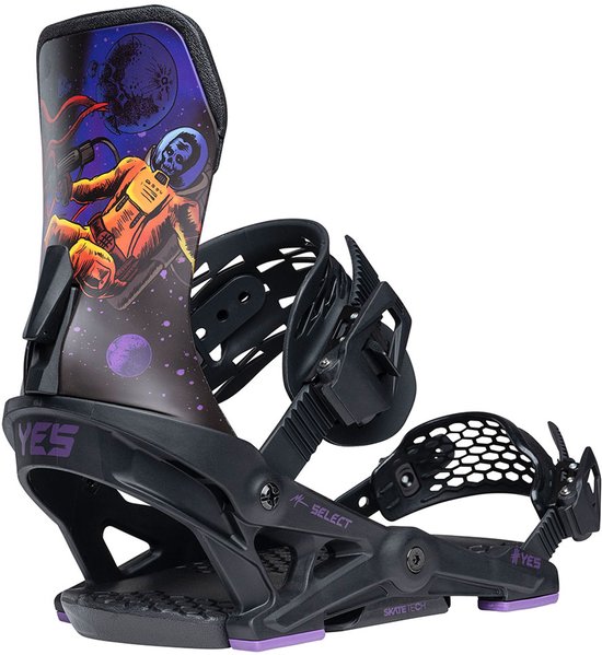 Yes. Select Kowalchuk Snowboardbindingen Paars L Man,Vrouw
