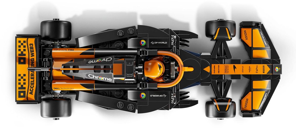 LEGO Speed Champions McLaren F1 Team MCL38 racewagen Set - 77251 — afbeelding 24
