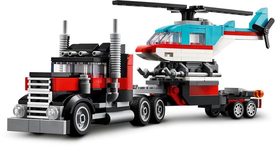 LEGO Creator 3in1 Truck avec hélicoptère - 31146