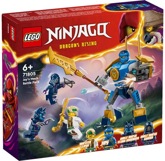 LEGO NINJAGO Jay's mecha strijdpakket - 71805