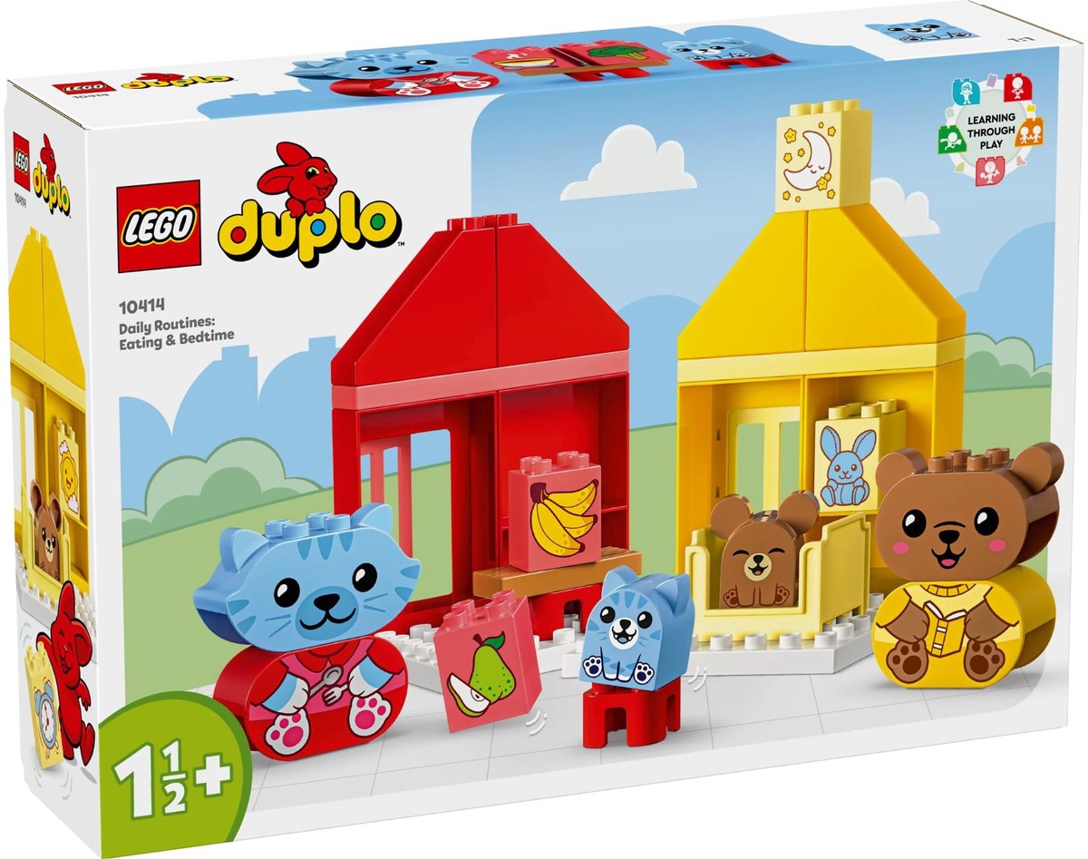 LEGO DUPLO Mijn eerste Dagelijkse gewoontes eten en slapen - 10414