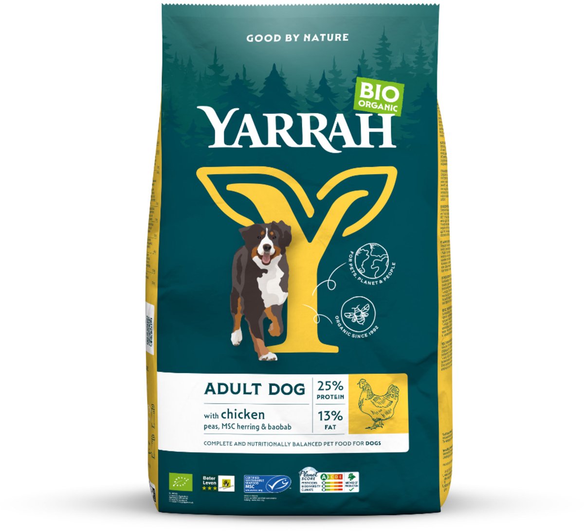 Yarrah Yarrah Biologisch Adult Kip - Hondenvoer - 2 kg