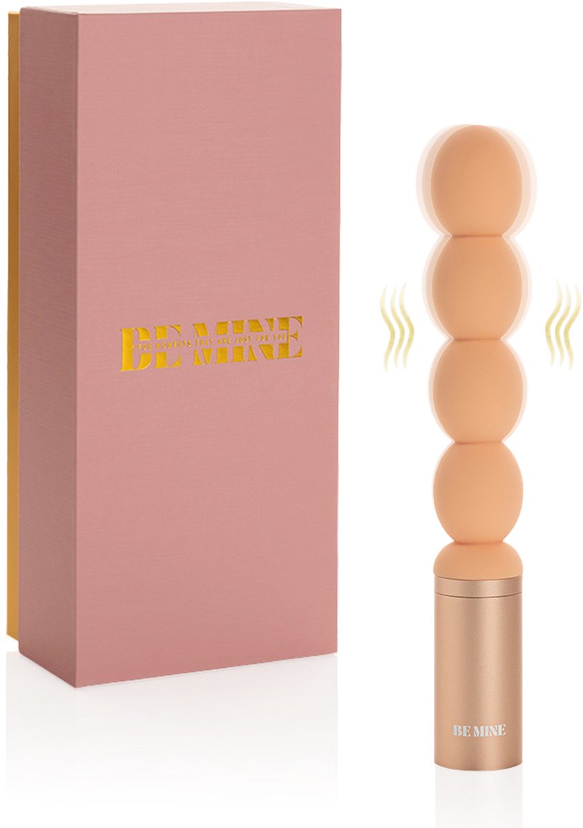 Be Mine Golden Pulse – Vibrator - Vibrator voor Vrouwen - Clitoris Stimulator - Sex Toys voor Vrouwen - Sex toys voor Mannen - Sex Toys voor Koppels - 6 standen - USB-C - IPX7 - Sunset