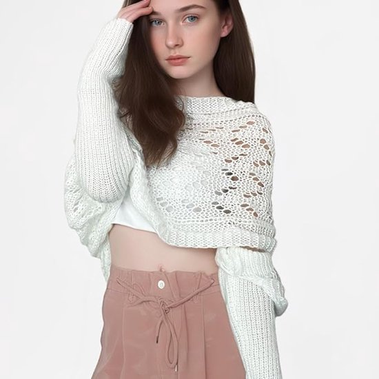 Wantonfy Vrouwen Sjaals Gebreide Trui Sjaal Wrap ashmina Sjaal Lange Sjaal Winter, Datum rood, One size