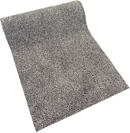 Tapis de séjour vidaXL Droogloopmat 100x400 cm grijs327180