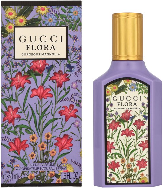 Gucci Flora Gorgeous Magnolia 50 ml Eau de Parfum - Damesparfum | bol