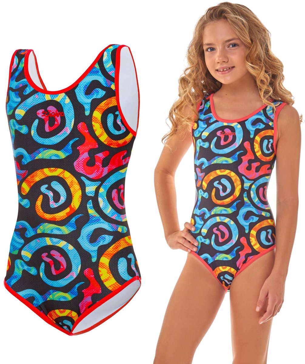 ZAGANO - Badpak meisjes - Sneldrogende - Sport zwempak - Strandpak damen