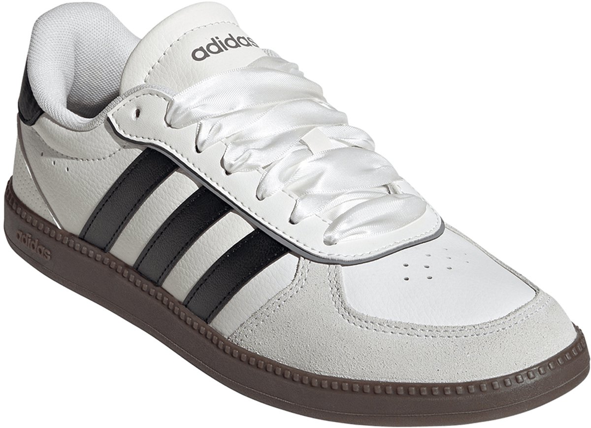 adidas Dames Breaknet Sleek Sneakers Memory Foam JQ8253 Wit