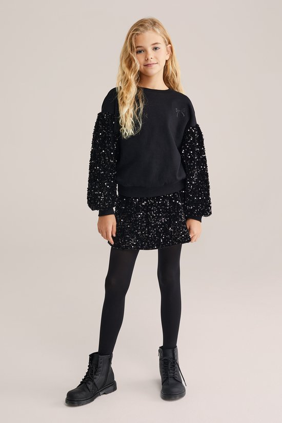 Pull WE Fashion Filles à paillettes