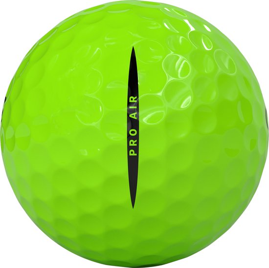 Vice Golf Pro Air - 12 golfballen - Neon Lime - Urethane cover - 3-delig - Hoge vlucht & lange carry van Merkloos — afbeelding 4