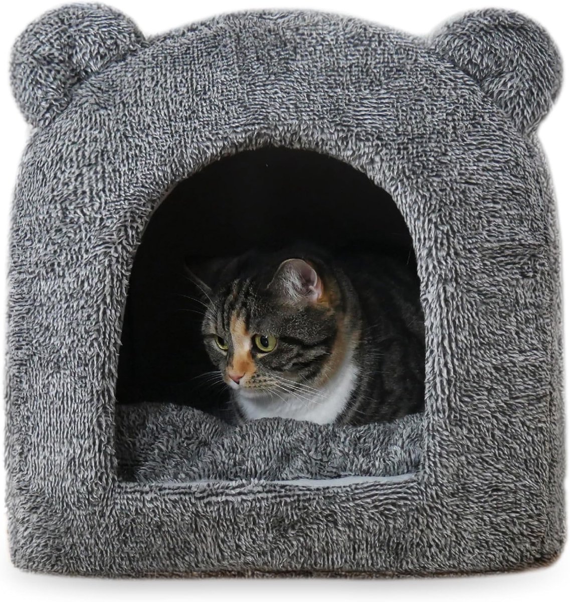 Rosewood Kattenmand Iglo Teddy Grijs