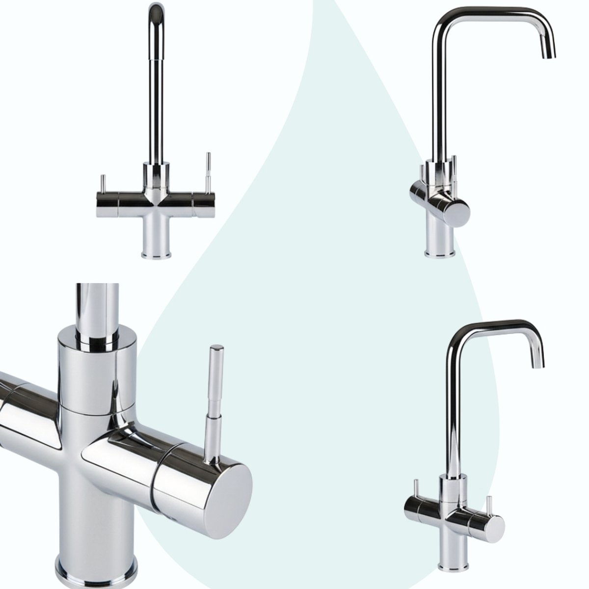Vervangingsfilter - Kraan Waterfilter - Waterfilter Kraan - Kraanfilter - 8 Laags Filter