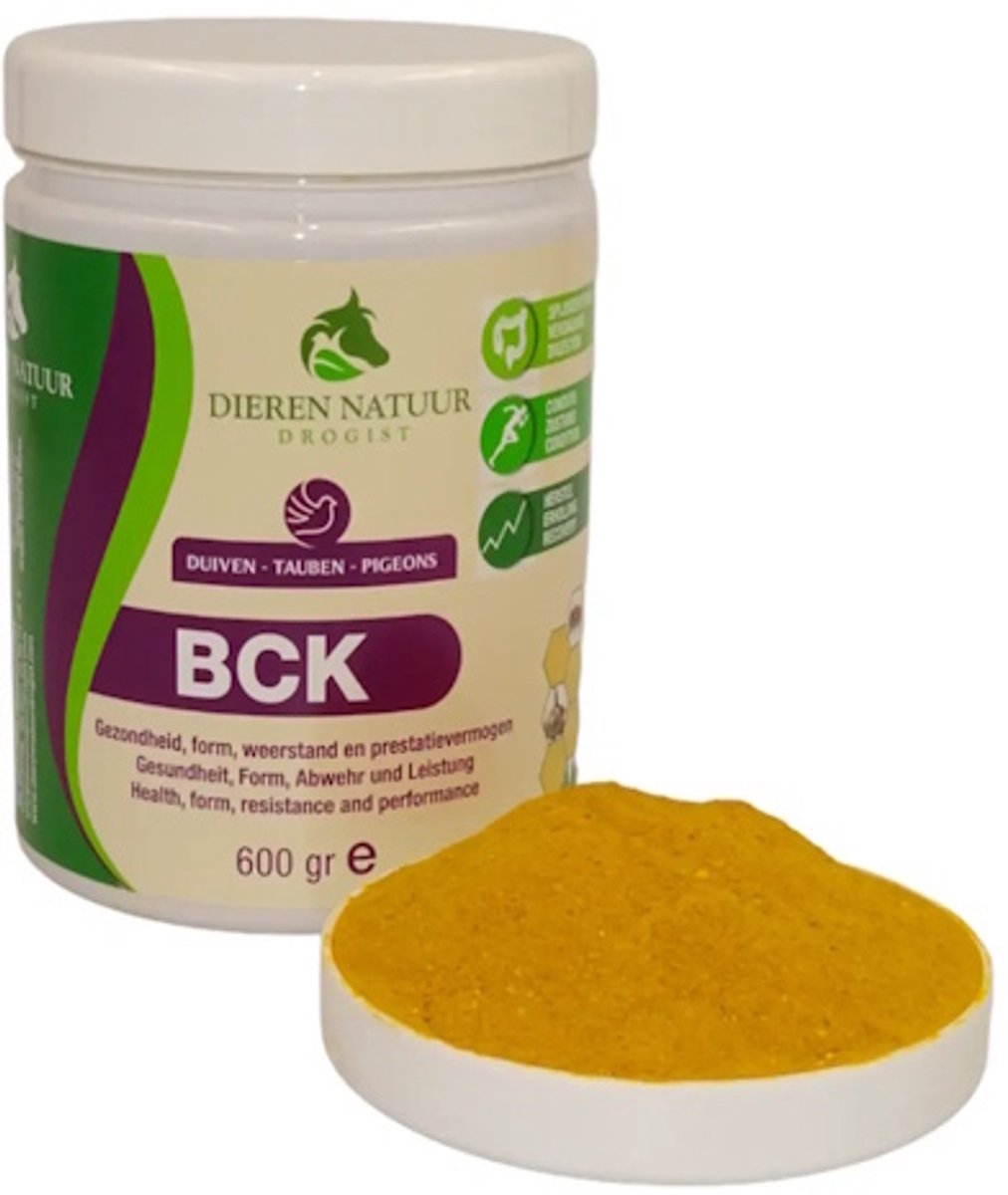 DHP BCK Bio Conditie Kruidenmix voor duiven - natuurlijke kruiden voor weerstand, gezondheid en prestaties, 600 g