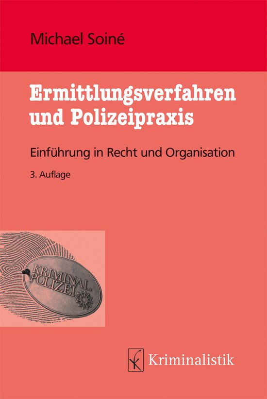 Ermittlungsverfahren und Polizeipraxis - cover