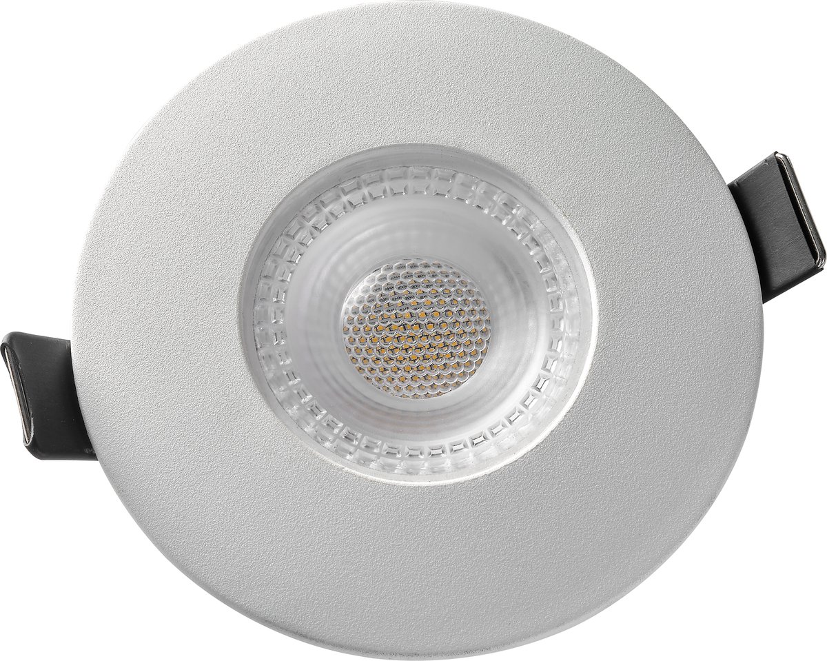 McShine LED Inbouwspot IP65 - Badkamerspot - Spatwaterdicht - 4,9W - 4000K – Ø88mm - Wit