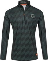 Gareth & Lucas Skipully The One Hundred and Two - Homme XL - 100 % polyester recyclé - T-shirt de sport intermédiaire - Sports d'hiver