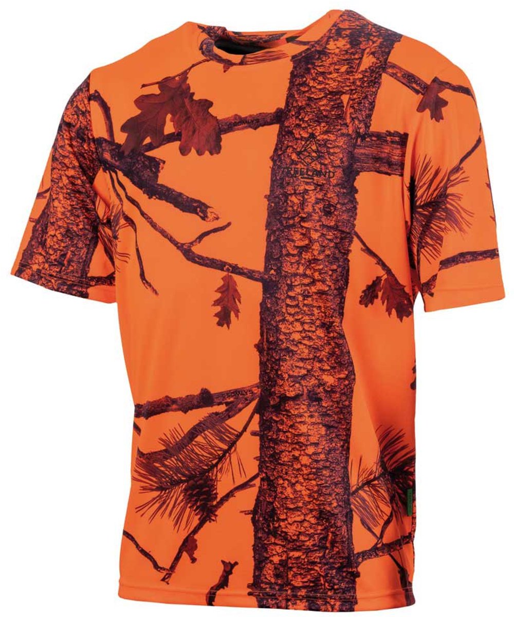 Treeland T001k T-shirt Met Korte Mouwen Oranje 16 Years Jongens