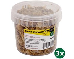 Utopia gedroogde snackgarnalen 3x 70 gr